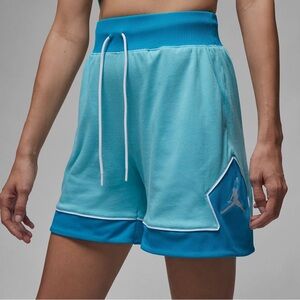AIR JORDAN Aqua Aquatone Diamond‎ Shorts Active Loose Fit Streetwear Size Small